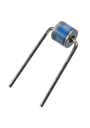 2035-09-B5LF, газовый разрядник 90В  d5х4 мм  выводной