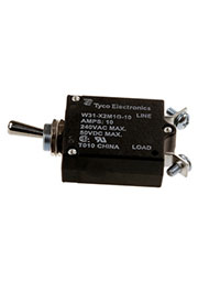 3-1393247-2, W31-X2M1G-10, тепловой выключатель 10А