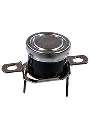 2455R--90980523, термостат 80/65C НЗ 240В +/-5гр подвижный фланец 2 отв