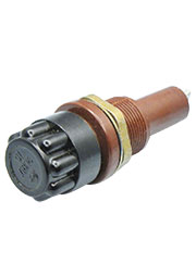 ДВП8, держатель предохранителя 8х50 без пружины (1992г.)