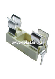 FH-102, Держатель под предохранитель 5.2х20мм (без крышки)