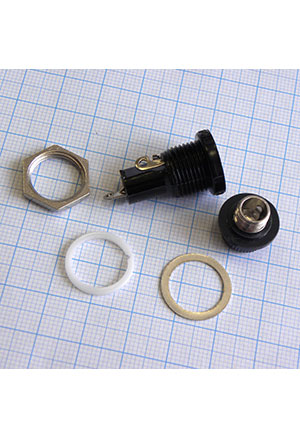 ZH254, Держатель предохранителя  на панель (5*20)