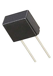 MF02S84-2500, 2.5 А, 250 В, 8х8 мм, Предохранитель прямоугольный выводной