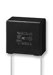 ECQUAAF105SA, Radial, фильтр X2 1.0uF 20% 275Vac F:22.5mm
