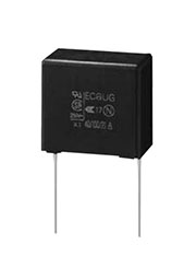 ECQUAAF334K, Radial, фильтр X2 0.33uF 10% 275Vac F:15mm