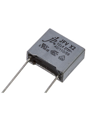 JFV0A1103K100000B, фильтр X2 0.01uF 10% 275Vac p:10mm
