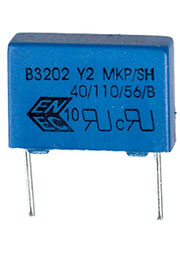 B32021A3152M, B32021A3152M000 Y2 конденсатор 1.5нФ 300В (=B81122C1152M)