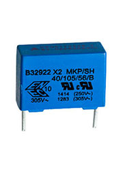 B32922C3224M, B32922C3224M000 X2 конденсатор 0.22мкФ 305В