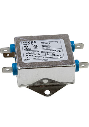 B84111AA30, сетевой фильтр B84111A0000A030 2x3A 250В