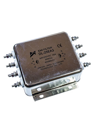 DL-25EA3, сетевой фильтр 25А трехфазный