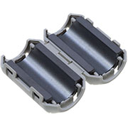 ZCAT2436-1330A, ферритовый фильтр на кабель 10-13 мм серый