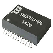 SM51589PEL, трансформатор LAN 12.2x17.55x5mm, 350uH SMD