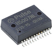 H5007NLT, трансформатор 1:1 24 вывода SMD