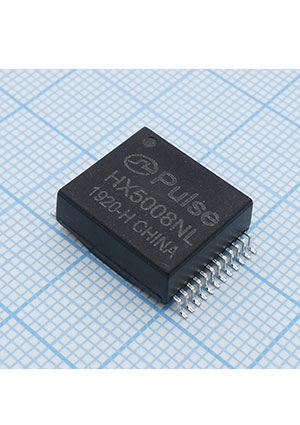 HX5008NLT, трансформатор Ethernet, 4 пары PoE 30Вт