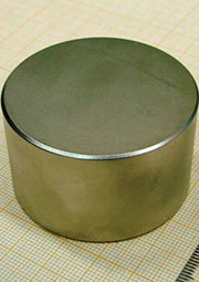 NEFEB 50х30х2, Неодимовый магнит - диск 50х30 мм