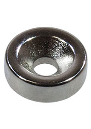 Магнит диск 15х4,5/10х5мм с зенковкой неодим