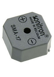 SMA-17LC-P10, пьезоизлучатель с генератором.17мм
