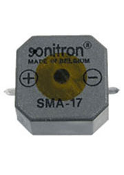 SMA-17LT-S, пьезоизлучатель с генератором.17мм SMD