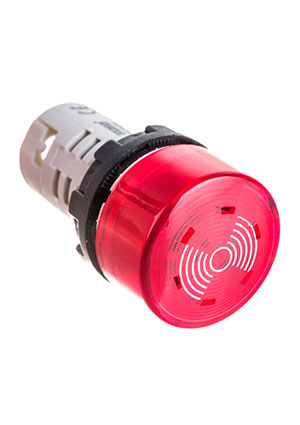 MBZS024S, Моноблочный зуммер с подсветкой 24 В пост./переменного тока