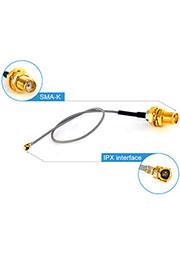 XC-IPX-SMA -15, Адаптер удлиннитель для антенны 15cm