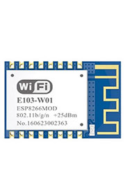 E103-W01, модуль WiFi, ESP8266EX, 2.4GHz, UART, 0.1 км