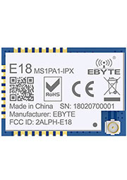 E18-MS1PA1-IPX, модуль ZigBee, CC2530, 2.4GHz, I/O, 1 км