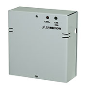 ИВЭПР-1220А, Блок питания резервированный 12В 2А, металлический корпус, с регулировкой выходного нап