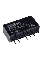 AM1D-0515DZ, DC-DC преобразователь 1Вт вх 5В вых 15/33мА изол. 1кВ