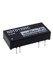 NDTD1205C, DC/DC преобразователь на плату 3Вт 12В-5В DIP24 (THI1220)