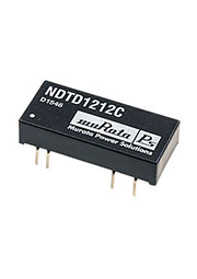 NDTD1212C, DC/DC преобразователь на плату 3Вт 12В-12В DIP24 (THI1221)