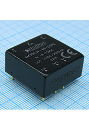 AM30CW-4815SNZ, DC/DC, 30Вт, вх.18:75В, вых.15В/2А, 1x1"