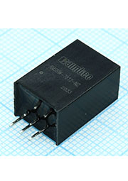 AMSRW-7812-NZ, SIP3, DC/DC, 6Вт вх.17:72В, вых.12В/0,5А