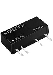 B0515LS-1WR3, DC-DC преобразователь 1Вт вх 5В вых 15В SIP7 1500В