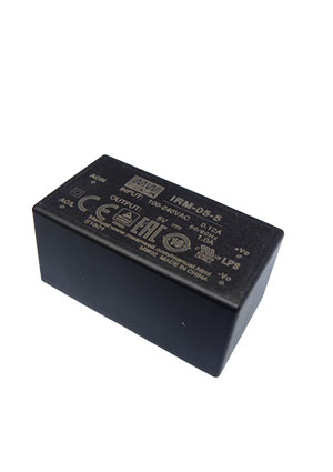 IRM-05-15, AC/DC преобразователь, 15В,0.33А,4.95Вт