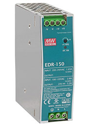 EDR-150-24, Блок питания, 24В,6.5А,156Вт