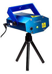 ДИСКО ЛАЗЕР "МИНИ ЗВЕЗДОПАД"