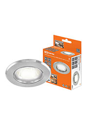 SQ0359-0020, Светильник встраиваемый СВ 01-01 MR16 50Вт G5.3 хром