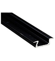 MIC-F-2000 ANOD АЛЮМ. АНОДИР.УЗКИЙ ПРОФИЛЬ Д/СВ.ЛЕНТЫ(2М) (ЦЕНА ЗА1М)