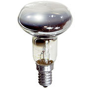 25R50/E14, Лампа 25Вт, зеркальная, цоколь E14, R=50mm