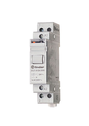 20.21.8.230.4000, (202182304000), Модульное электромеханическое шаговое реле; 1NO 16А, 2 состояния;