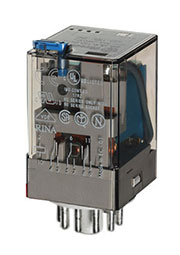 60.13.8.230.0040, Реле 3 переключ.230VAC, 10A/230VAC 3PDT