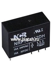 NRP-14-A-12D-H, Реле 1 замык. 12VDC, 16A/250VAC SPST-NO