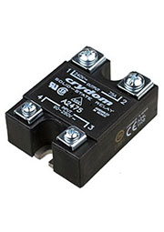 A2475, реле твердотельное 280VAC/75A, 90-280VAC In, Zero Cross