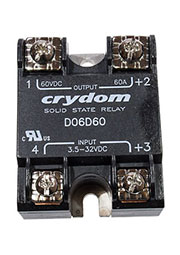 D06D60, реле твердотельное 3.5-32VDC 60A/60VDC