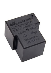 HLS-T90(15F)-DC12V-C, реле 1С 30А 12В 240В (HF105F-1/012D6-1Z)