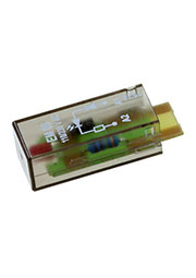 7-1415036-1, PTML07301, красный светодиод 110..230 VAC