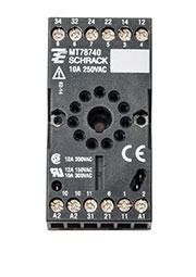 8-1393163-3, MT787403, розетка для реле серии MT