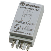 99.02.0.230.59, Модуль индикации; зеленый LED; 110...240В AC/DC