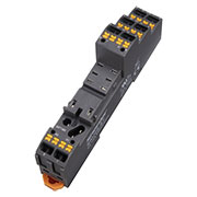 SRU08-ST, колодка пружинная для реле RFT 24VDC 10А 300В