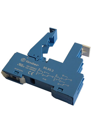 95.95.3SPA, Колодка с винтовыми клеммами для реле 40.52/ 40.61